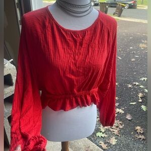 Red Blouse
